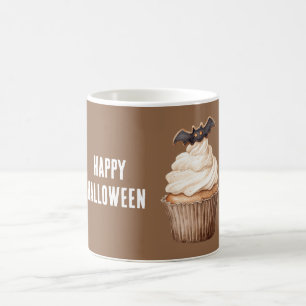 Halloween-Fledermaus-Cupcake Kaffeetasse