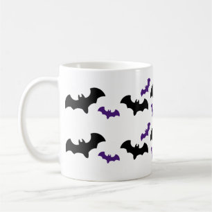 Halloween Fledermausdruck Kaffeetasse