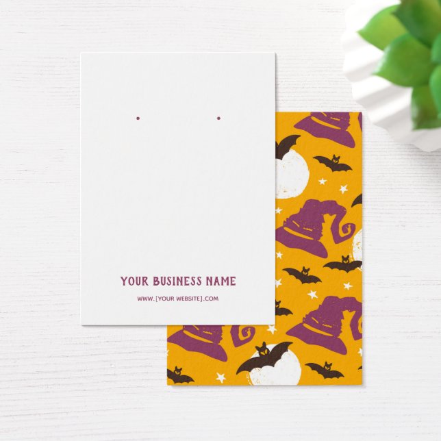 Halloween-Fledermäuse-Hexenhasser-Anzeigetafel (Schreibtisch)