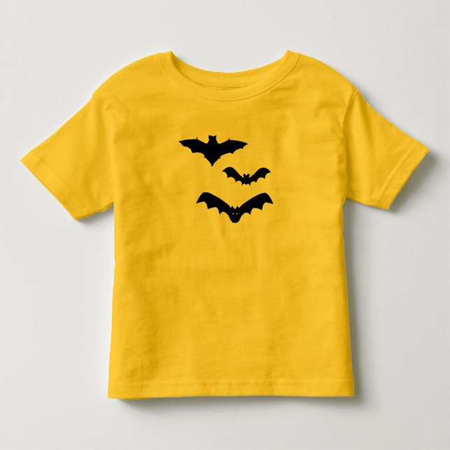 Halloween-Fledermäuse Kleinkind T-shirt (Vorderseite)