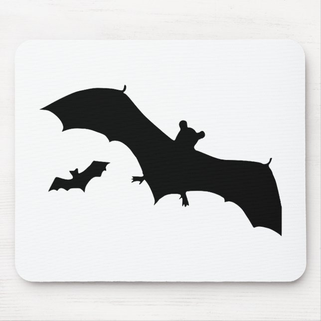 Halloween-Fledermäuse Mousepad (Vorne)