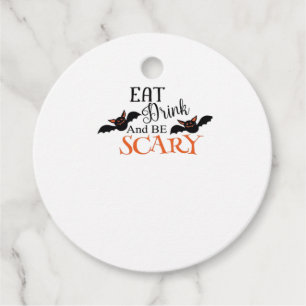 Halloween-Fledermäuse sind ein gruseliger lustiger Geschenkanhänger