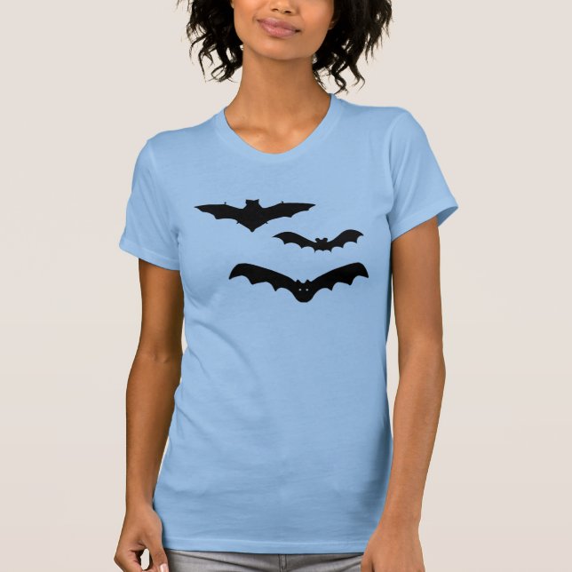 Halloween-Fledermäuse T-Shirt (Vorderseite)