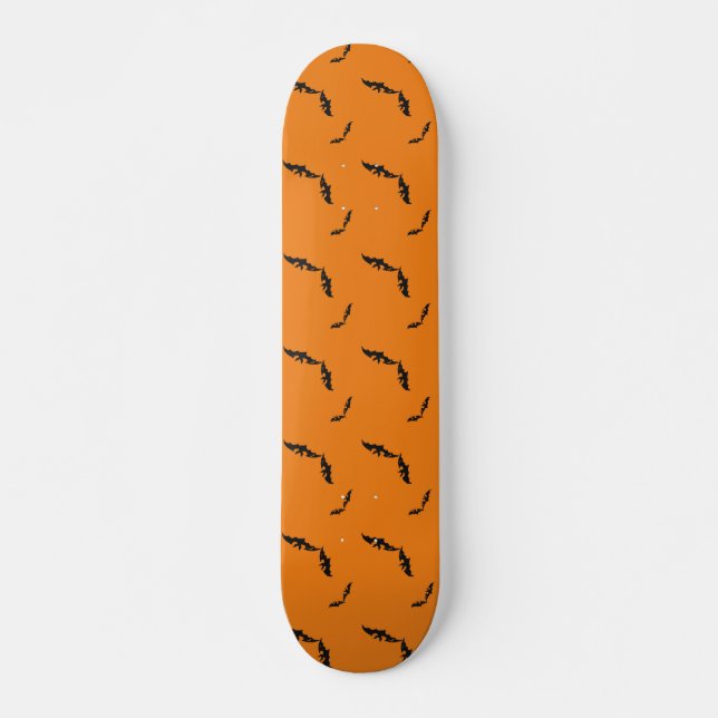 Halloween/Fledermausskateboard Skateboard (Vorne)