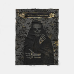 Halloween  Fleece Blanken  Grimischer Sensenmann