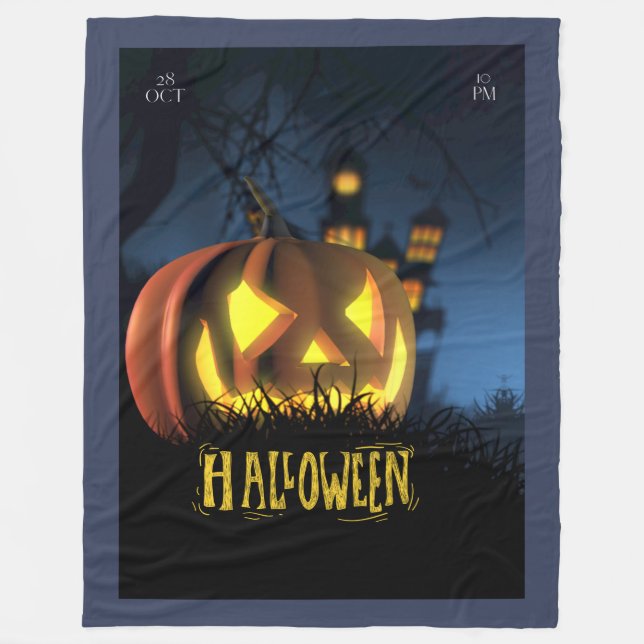 Halloween Fleece Blankets  (Vorderseite)