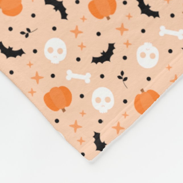 Halloween Fleecedecke (Ecke)
