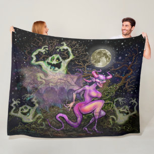 Halloween Fleecedecke