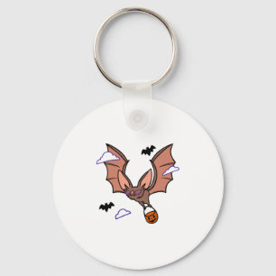 Halloween fliegende Fledermaus süß Schlüsselanhänger