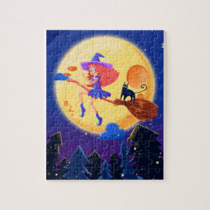 Halloween-Fliegenwitz Puzzle