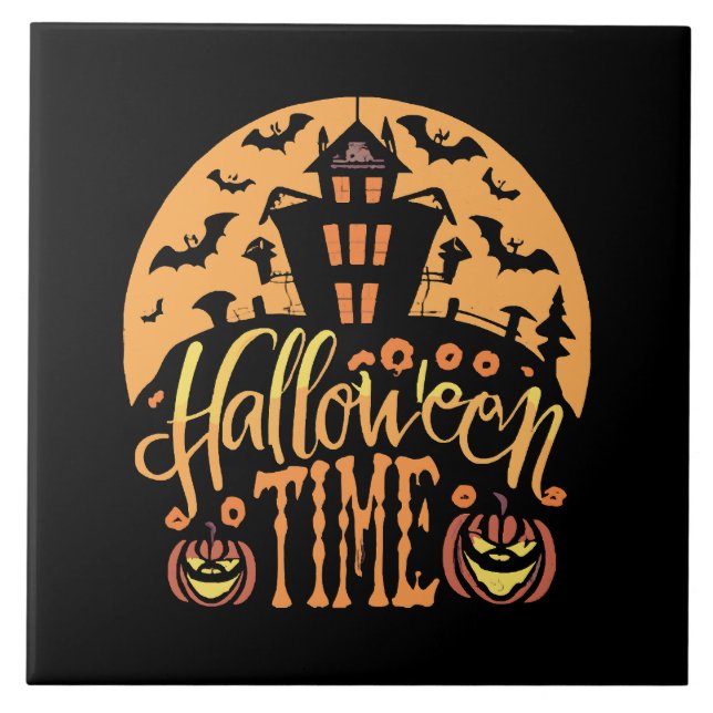 Halloween Fliese (Vorderseite)