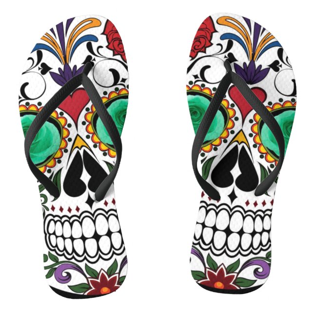 Halloween Flip Flops (Fußbett)