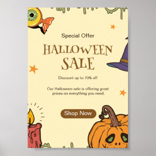 Halloween-Flyer, Halloween-Abend Poster