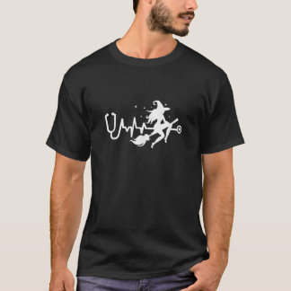 Halloween Flying Hexe Nurse Doktor Stethoscope He T-Shirt
