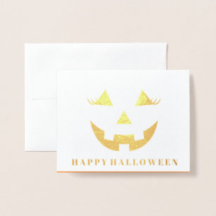 Halloween Foil Card Folienkarte