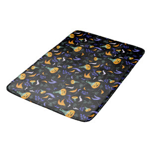 Halloween Forest Bath Mat Badematte
