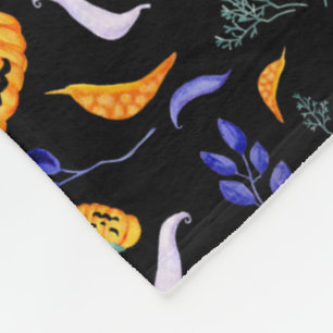 Halloween Forest Fleece Blanket