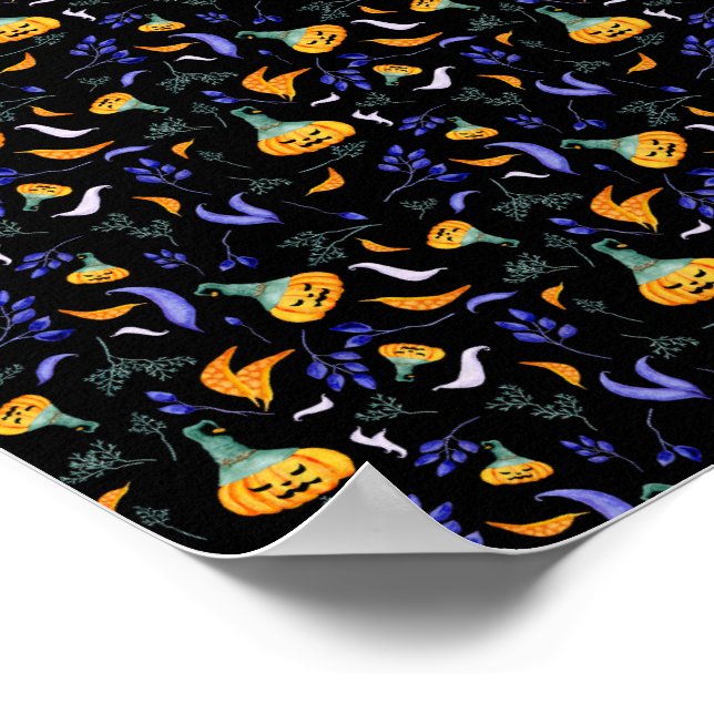 Halloween Forest Poster (Ecke)