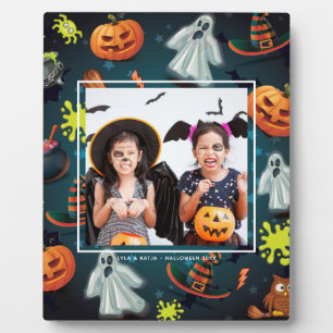 Halloween Foto niedlich Pattern Fotoplatte