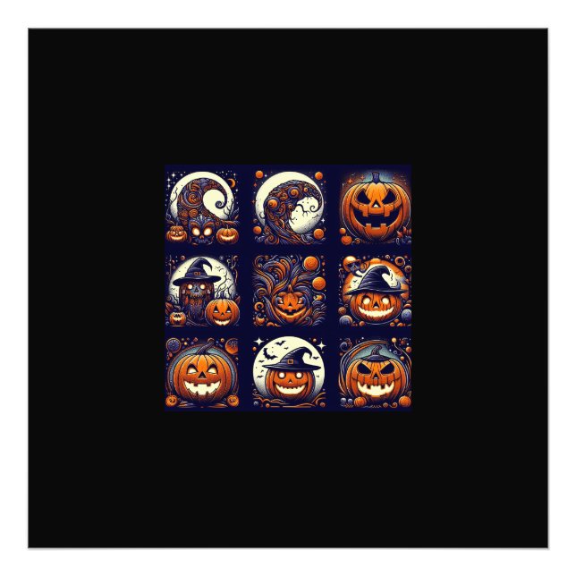 Halloween Fotodruck (Vorne)