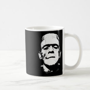 Halloween Frankenstein Monster Black und White Kaffeetasse