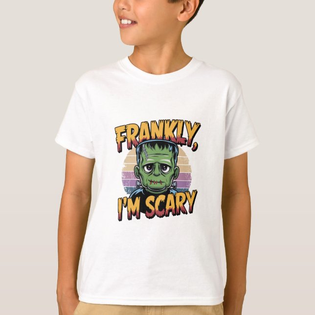 Halloween Frankensteins Monster T-Shirt (Vorderseite)