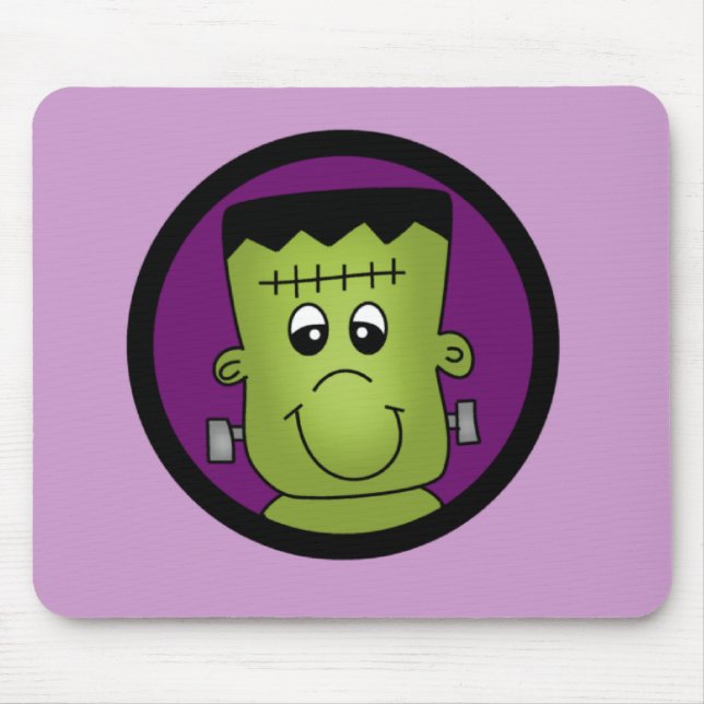 Halloween Frankie Tshirts und Geschenke Mousepad (Vorne)
