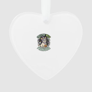 Halloween Französische Bulldogge Gruseliger Beglei Ornament