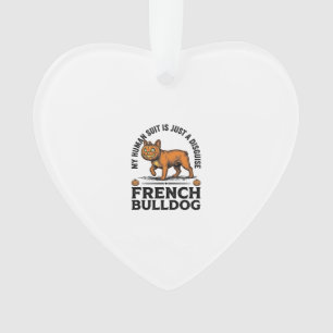 Halloween-Französische-Bulldogge-Kürbis-Kostüm-Shi Ornament