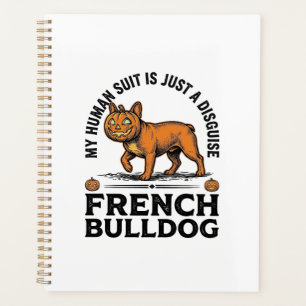 Halloween Französische Bulldogge Kürbis Kostüm Shi Planer