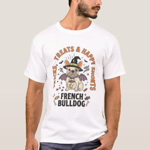 Halloween Französische Bulldogge Trickster T-Shirt