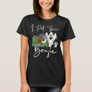 Halloween-Frauen, die ich den Boo in Boujee gelegt T-Shirt