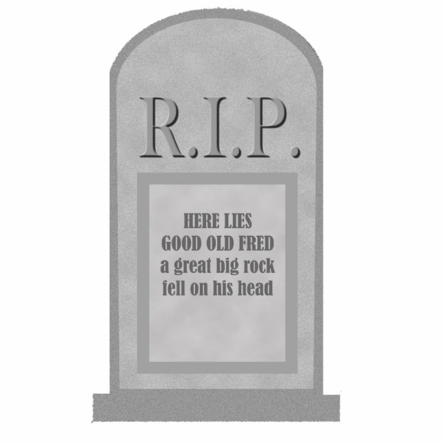 Halloween Fred Timstone Foto Sclupture Freistehende Fotoskulptur (Vorne)