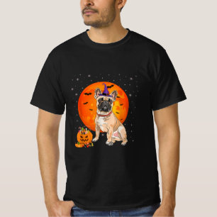 Halloween French Bulldog Trick oder Treat Pumpkin T-Shirt