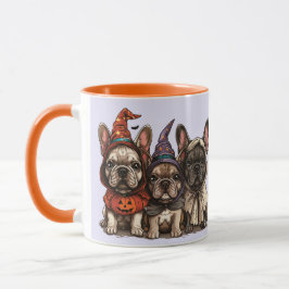 Halloween French Bulldogs Tasse