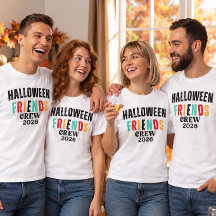 Halloween-Freundes-Crew 2026 T-Shirt
