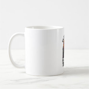 Halloween-Friedhof-Sonnenuntergang-Vintage-Gruseli Kaffeetasse