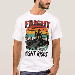 Halloween-Friedhofs-Schreckensnacht T-Shirt