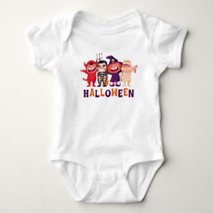 Halloween Friends Baby First Halloween Baby Strampler
