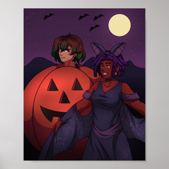 Halloween Friends Poster (Vorne)