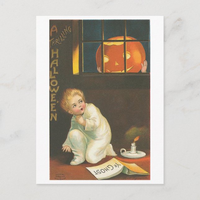 Halloween Fright Postkarte (Vorderseite)