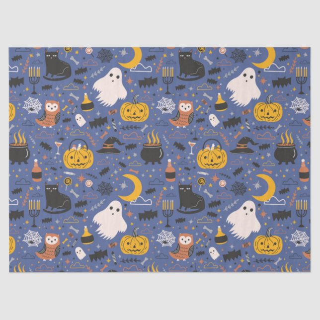 Halloween Fright Seidenpapier (Vorderseite)