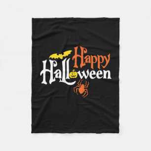 Halloween Frohes Halloween Geburtstag Fleecedecke