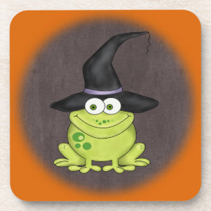 Halloween Frosch Getränkeuntersetzer