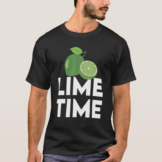 Halloween Frucht der Limonen Zeit T-Shirt (Vorderseite)