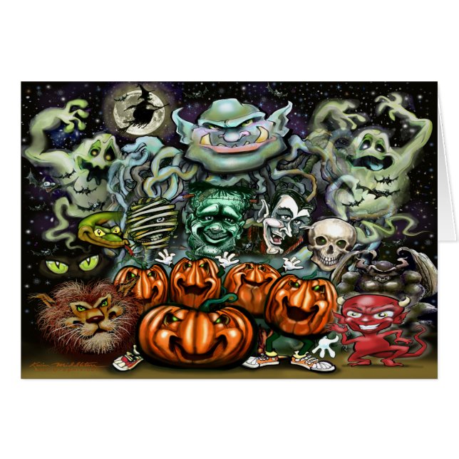 Halloween Fun Art (Vorderseite (Horizontal))