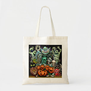 Halloween Fun Art Tote Bag Tragetasche