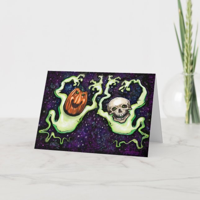 Halloween Fun Karte (Vorderseite)
