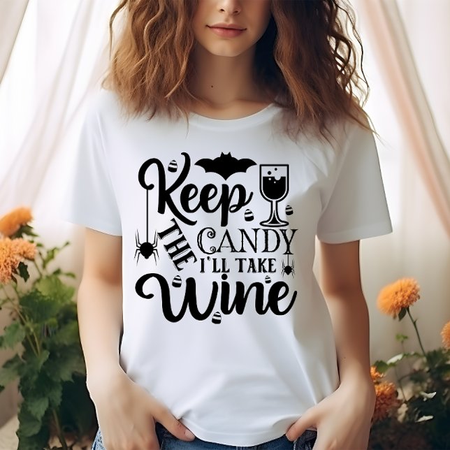 HALLOWEEN FUNNY BEHIELT DIE KANDY, DIE ICH WEIN NE T-Shirt (Von Creator hochgeladen)