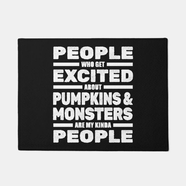 Halloween Funny Fußmatte (Vorderseite)